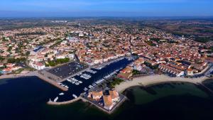 Vista aèria de Appartement avec garage à Mèze