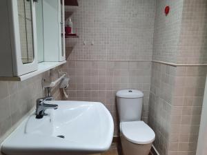 Koupelna v ubytování Alcala blau atico