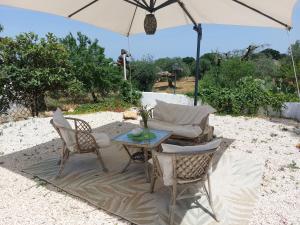 Zahrada ubytování Physis b&b-a casa di Clio