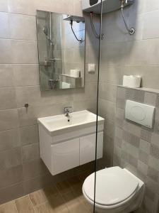 Koupelna v ubytování Apartments Anka Pag