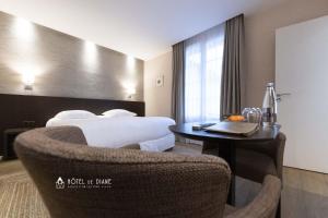 Posezení v ubytování Hotel De Diane
