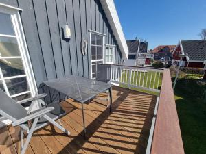 Balkón nebo terasa v ubytování Sonnendeck