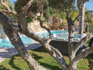 The swimming pool at or close to Dependence Desiree