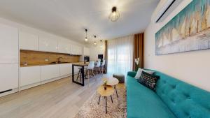 Kuchyň nebo kuchyňský kout v ubytování Olive Tree apartment with jacuzzi