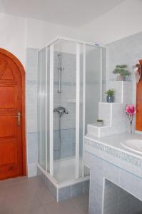 Kúpeľňa v ubytovaní Villa Bíbor Harkány