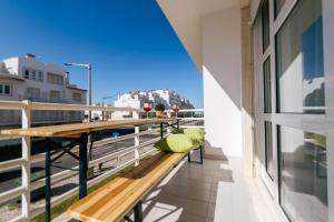 Parveke tai terassi majoituspaikassa Baleal Beachfront Apartment