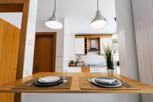 Kuchyň nebo kuchyňský kout v ubytování Baleal Beachfront Apartment