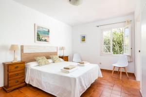 Postel nebo postele na pokoji v ubytování Villa Cristina