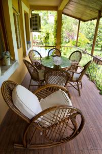 A balcony or terrace at Villa River Village
