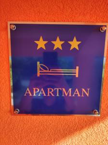 Certifikát, hodnocení, plakát nebo jiný dokument vystavený v ubytování Apartman Tramonto