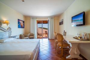 Postel nebo postele na pokoji v ubytování Hotel dP Olbia - Sardinia
