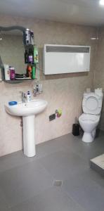 Koupelna v ubytování Guesthouse Leno + 37 fotografií