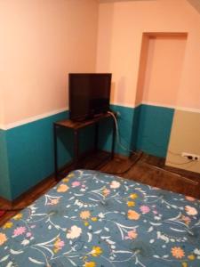 Televízia a/alebo spoločenská miestnosť v ubytovaní APPARTEMENT