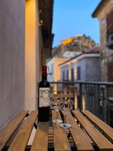 Nápoje v ubytování Balkoni Μπαλκόνι