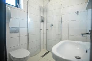 Kúpeľňa v ubytovaní Willa Pod Zamczyskiem