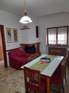 Posezení v ubytování Casa vacanza in colline abruzzesi