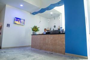 Vstupní hala nebo recepce v ubytování Hotel Atlantic Lux