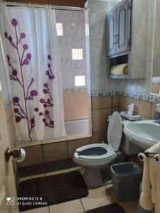 Phòng tắm tại Casa de Estero, Ensenada 8 personas