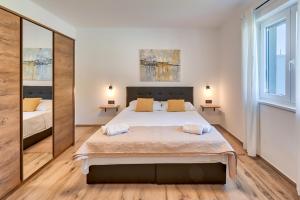 Postel nebo postele na pokoji v ubytování Villa Monte Vernal