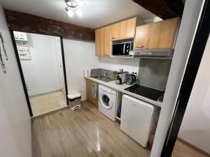 Køkken eller tekøkken på Le loft de Saint-Gaudens - confort et central