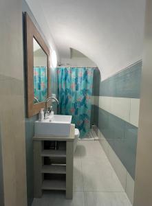 Kylpyhuone majoituspaikassa Casa Frida