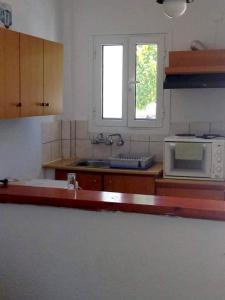 Kuchyň nebo kuchyňský kout v ubytování Kassandra Garden Residence