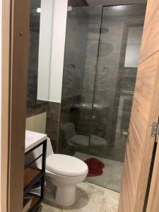 Koupelna v ubytování Fabuloso apartamento en el Mar Caribe - Rodadero