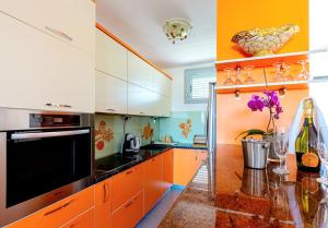 Kuchyňa alebo kuchynka v ubytovaní Apartmant Split Centar Soleo