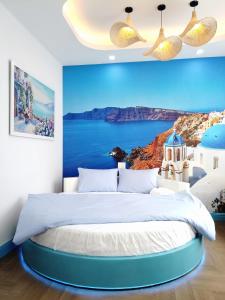 Postel nebo postele na pokoji v ubytování Free Style Hotel Dalat