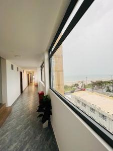 Balkón nebo terasa v ubytování Tuyết Nhi