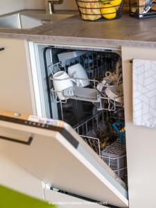 Cucina o angolo cottura di Wiesenquartier I Chalet I Adults only