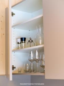 Cucina o angolo cottura di Wiesenquartier I Chalet I Adults only