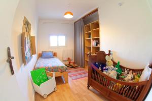 Postel nebo postele na pokoji v ubytování Gîte des Laquets