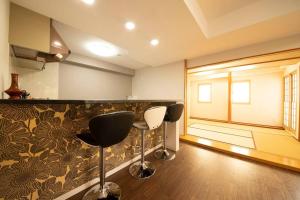 Кът за сядане в MolinHotels602 アクティビティを満喫できる札幌定山渓 天然温泉付- 1L2Room S-Bed8 8Persons