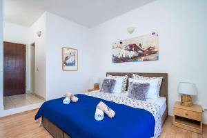 Postel nebo postele na pokoji v ubytování Family apartment