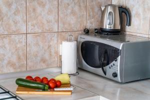 Kuchyň nebo kuchyňský kout v ubytování Family apartment