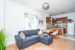 Kuchyň nebo kuchyňský kout v ubytování Family apartment