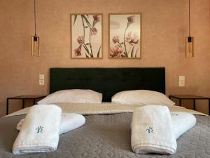 Posteľ alebo postele v izbe v ubytovaní Totina Apartments