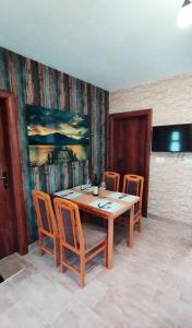 Predel za sedenje v nastanitvi Apartments Aleksandra