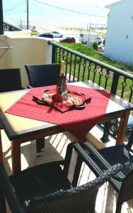 A balcony or terrace at Apartmenthotel Sithon