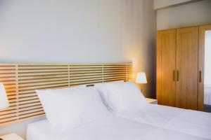 Кровать или кровати в номере Villa Sweven, Luxury Living Chania