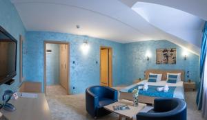 Istumisnurk majutusasutuses Euro Garni Hotel