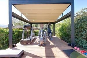 Fitness centrum a/nebo fitness zařízení v ubytování Terre di Baccio