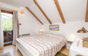 מיטה או מיטות בחדר ב-Villa Gusti Laz