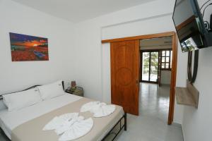 TV a/nebo společenská místnost v ubytování GK Houses #2