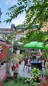 En have udenfor Best Hostel