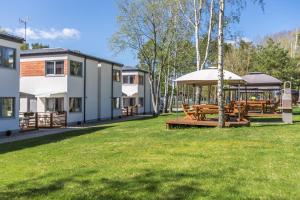 Vonkajšia záhrada v ubytovaní Domki Aqua Holiday
