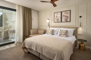 Giường trong phòng chung tại Luxury Apartments Villa Mala Split