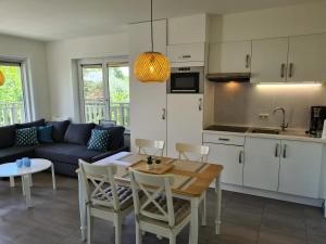 Kuchyň nebo kuchyňský kout v ubytování Oostduinkerke Apartments
