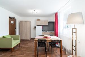 TV a/nebo společenská místnost v ubytování Pension Lesná